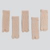 Women's Ultra-Thin Transparent Nylon Cotton Summer Skin Socks