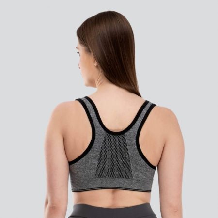 Women's Front Zipper Padded Sports bra